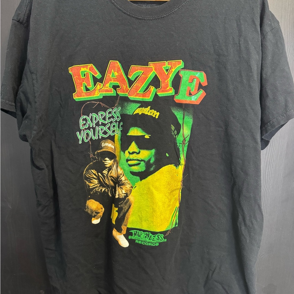Black Graphic T-Shirt Eazy-E